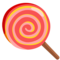 Lollipop emoji on Messenger