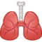 Lungs emoji on Samsung