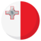 Malta emoji on Emojione