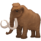 Mammoth emoji on Facebook