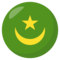 Mauritania emoji on Emojione