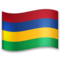 Mauritius emoji on LG