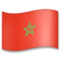 Morocco emoji on LG