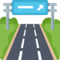 Motorway emoji on Facebook