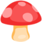 Mushroom emoji on Messenger