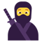 Ninja emoji on Microsoft