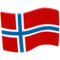 Norway emoji on Messenger
