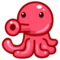 Octopus emoji on Emojidex