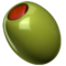 Olive emoji on Apple