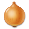Onion emoji on LG