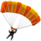 Parachute emoji on Facebook