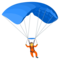 Parachute emoji on Emojione