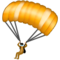 Parachute emoji on Samsung