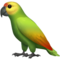 Parrot emoji on Apple