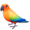 Parrot emoji on Facebook