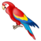 Parrot emoji on Samsung