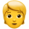 Person emoji on Apple