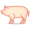 Pig emoji on Emojidex
