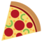 Pizza emoji 🍕 on emojione