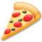 Pizza emoji on LG