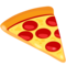 Pizza emoji on Messenger