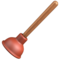 Plunger emoji on Apple