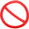 Prohibited emoji on Messenger
