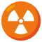 Radioactive emoji on Emojione