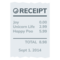 Receipt emoji on Emojione