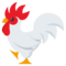 Rooster emoji on Emojione