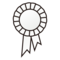 Rosette emoji on Emojidex