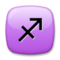 Sagittarius emoji on LG