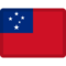 Samoa emoji on Facebook
