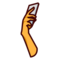Selfie emoji on Emojidex