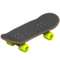 Skateboard emoji on Apple