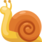 Snail emoji on Facebook