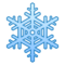 Snowflake emoji on Emojidex