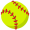Softball emoji on Google