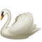 Swan emoji on Apple