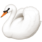 Swan emoji on Facebook