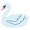 Swan emoji on Google