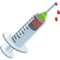 Syringe emoji on Messenger