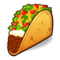 Taco emoji on Emojidex