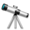 Telescope emoji on LG