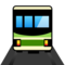 Tram emoji on Emojidex
