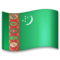 Turkmenistan emoji on LG