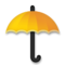 Umbrella emoji on LG