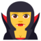 Vampire emoji on Emojione