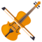 Violin emoji on Emojione