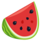 Watermelon emoji on Emojione